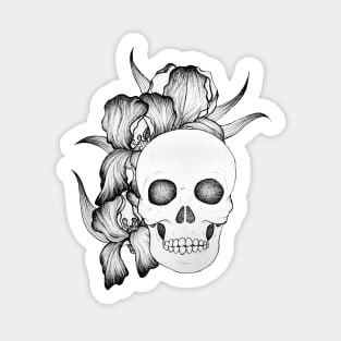 Skull with iris Sticker